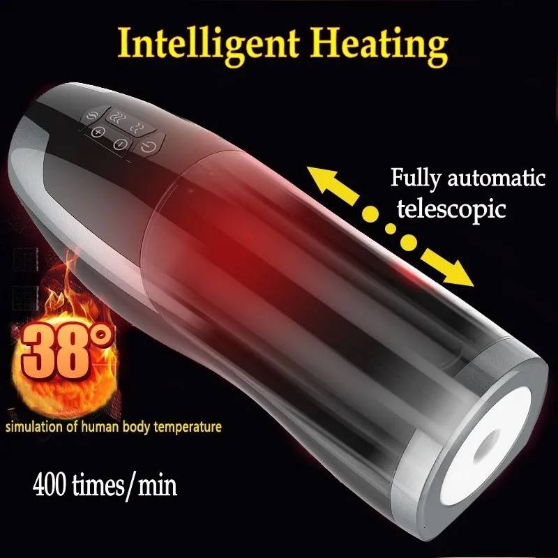 Máy thủ dâm nhiệt tự động Piston Heat IR cao cấp hiệu quả