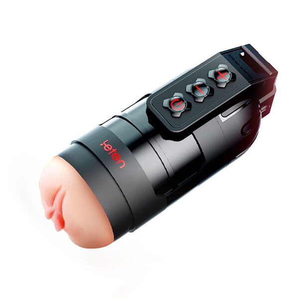 Âm đạo giả Leten Thunder điều khiển app rung đa chế độ siêu