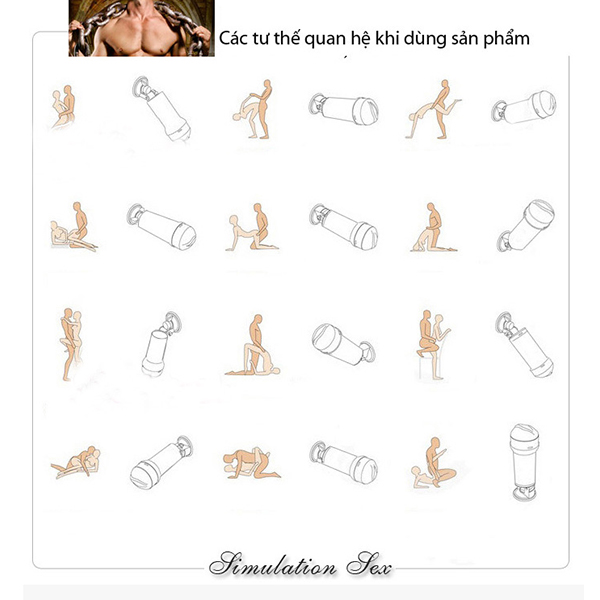 Âm đạo gắn tường Jiuai rung rên 12 chế độ kích thích mạnh
