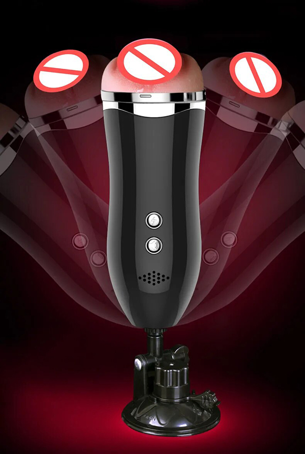 Jiuai Wall-Mount Vibrating Masturbator – Realistic & Noisy