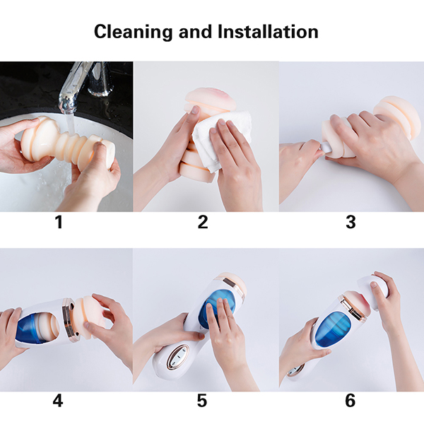 Âm đạo giả Mega Bator gắn tường bú mút rung rên siêu thật