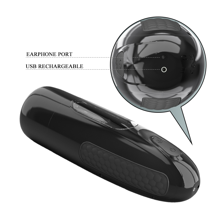 Pretty Love Marlon Masturbator Squeeze & Vibrate ABS Silicon Toy