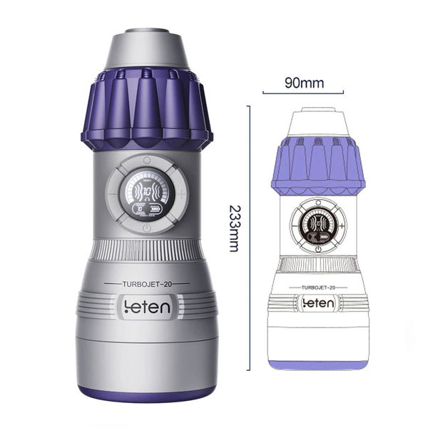 Máy Bú Mút Co Bóp Leten Turbojet 20 Sucking Rung Mạnh Mẽ
