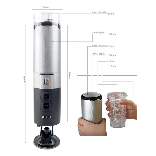 Thiết bị bú mút tự động Leten X9 cao cấp gắn tường giá ưu đãi