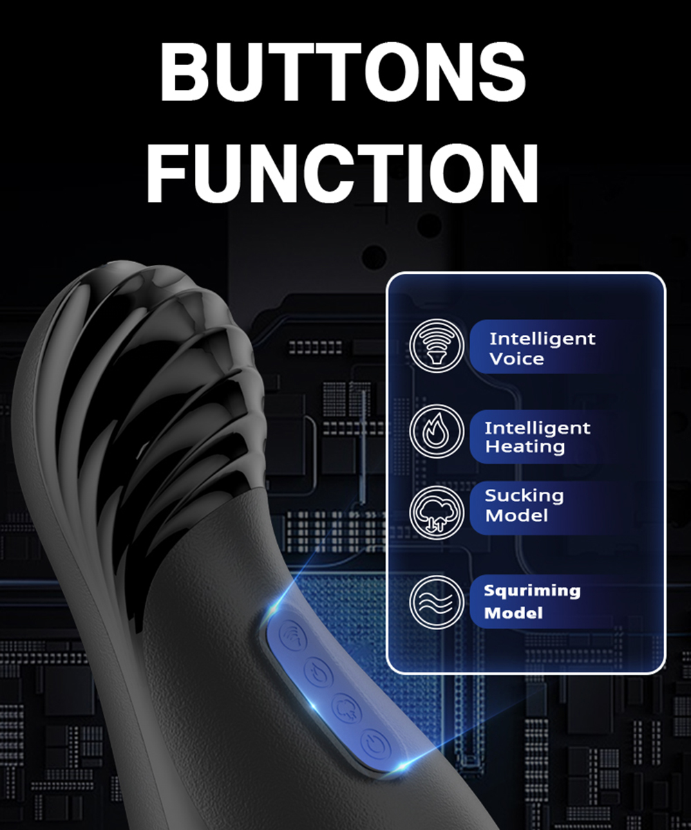 Máy bú mút rung co bóp tự động Jiuai chuẩn nhiệt siêu tiện