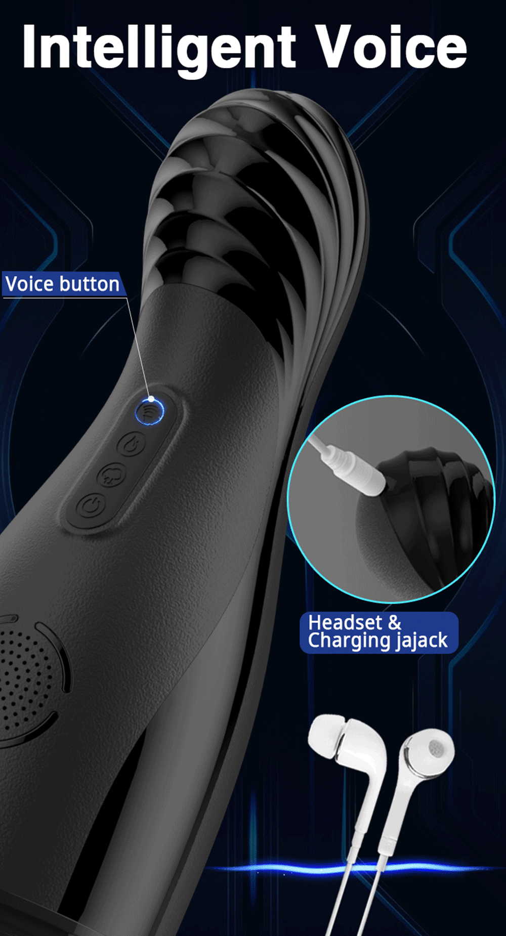 Máy bú mút rung co bóp tự động Jiuai chuẩn nhiệt siêu tiện