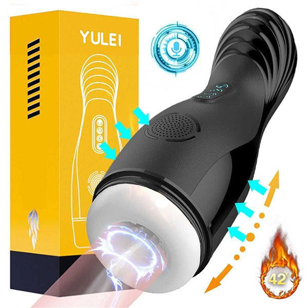 Máy Bú Mút Tự Động Jiuai Rung Co Bóp Phát Nhiệt 