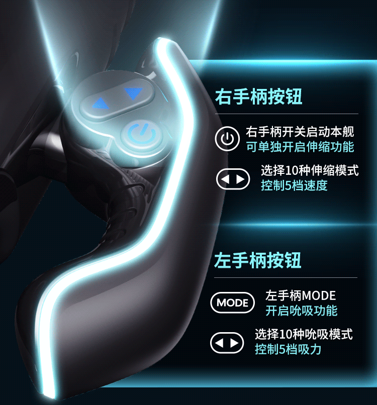 Leten Bermuda cao cấp máy bú mút cu 10 chế độ hút thụt xoay