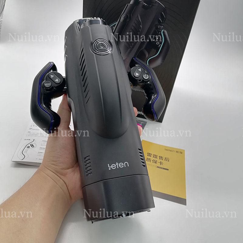 Leten Bermuda cao cấp máy bú mút cu 10 chế độ hút thụt xoay