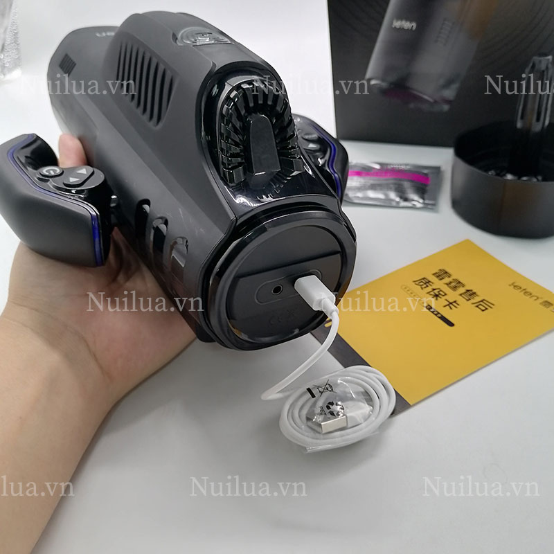 Leten Bermuda cao cấp máy bú mút cu 10 chế độ hút thụt xoay