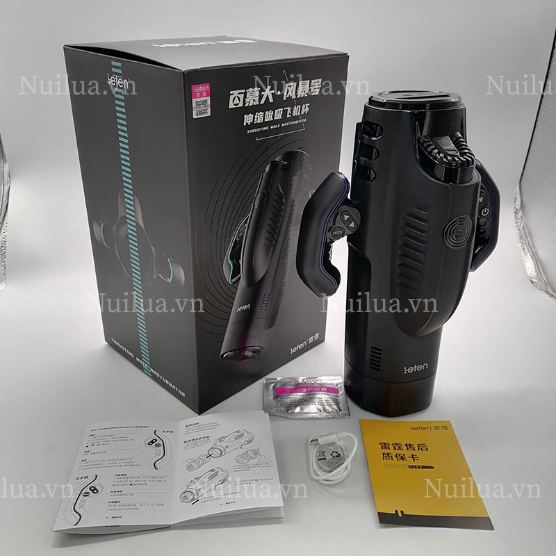 Leten Bermuda cao cấp máy bú mút cu 10 chế độ hút thụt xoay
