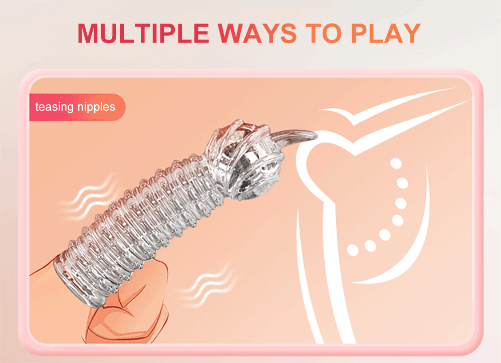 Bao đôn ngón tay Jiyu rung mạnh tăng khoái cảm cực đỉnh