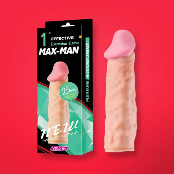 Bao cao su đôn dên Maxman tăng 25cm – YY909