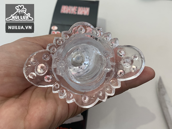 Brave Man Spiked Vibrating Penis Sleeve Delay