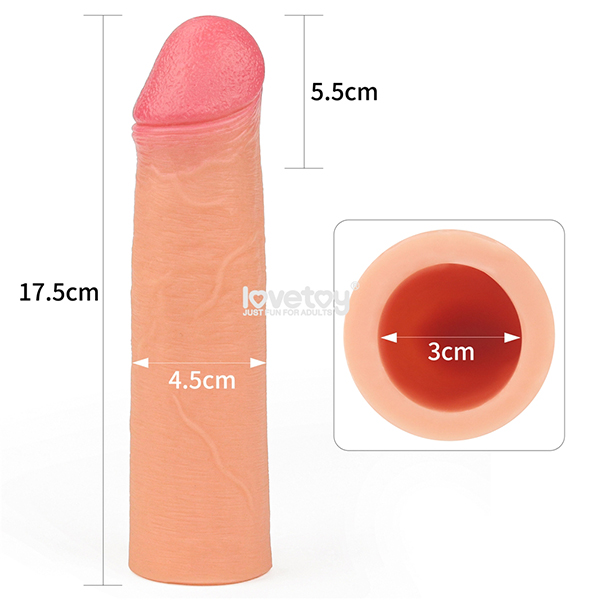 Bao cao su đôn dên Lovetoy siêu mềm tăng kích thước chống xuất tinh sớm