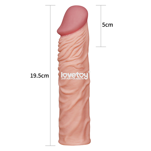 Bao cao su đôn dên Lovetoy mềm mịn tăng kích thước chống xuất tinh