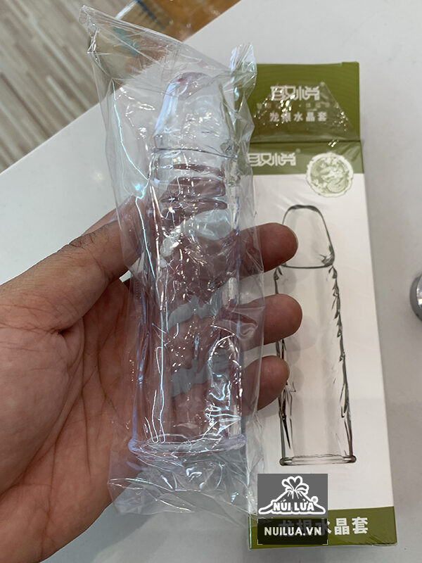 Bao cao su đôn dên thân trơn Aichao silicon mềm mại đàn hồi