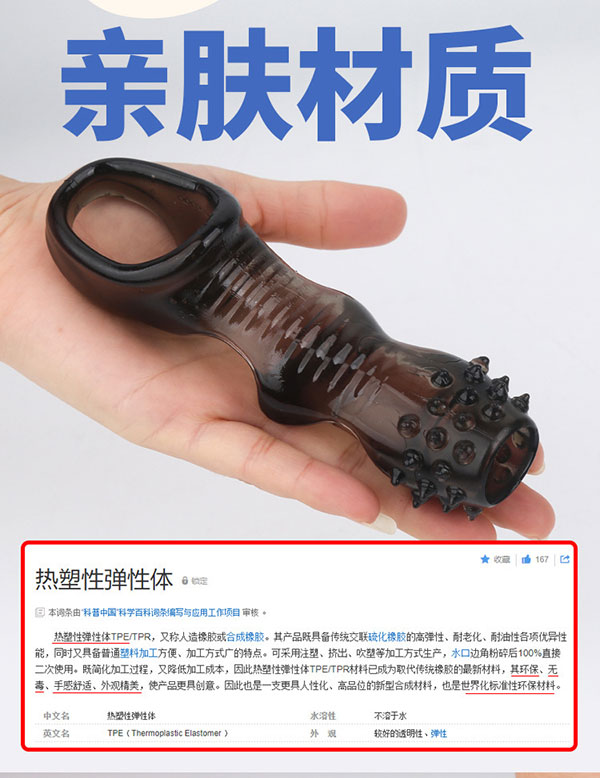 Bao cao su đôn thân dây đeo Yunman silicon TPE y tế