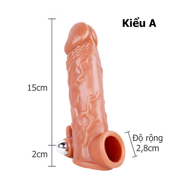 Bao đôn dên mềm trơn gân bi rung đa chế độ cảm xúc tuyệt vời