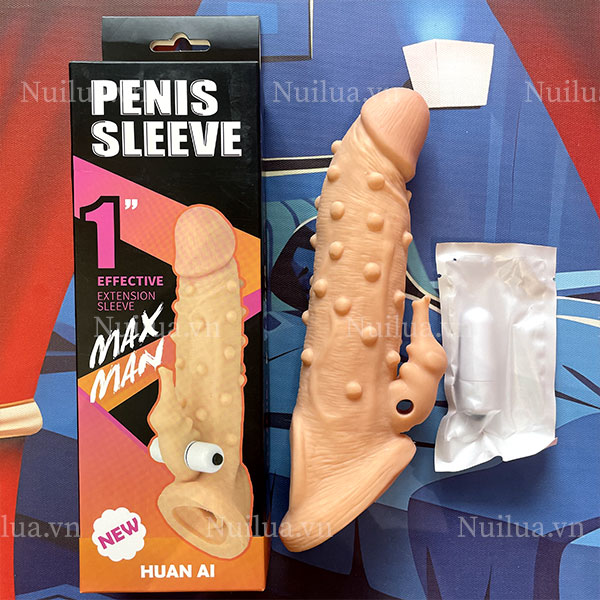 Bao đôn dên bi voi rừng Maxman rung gốc tăng kích thước kéo dài