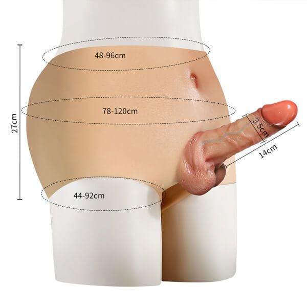 Dương vật giả liền quần rỗng ruột Jiuai tăng kích thích nam nữ