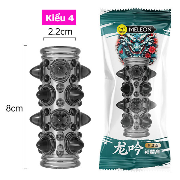 Bao Cao Su Đôn Dên Bi Gai Lớn Meleon Tăng Khoái Cảm Điểm G Mạnh Mẽ