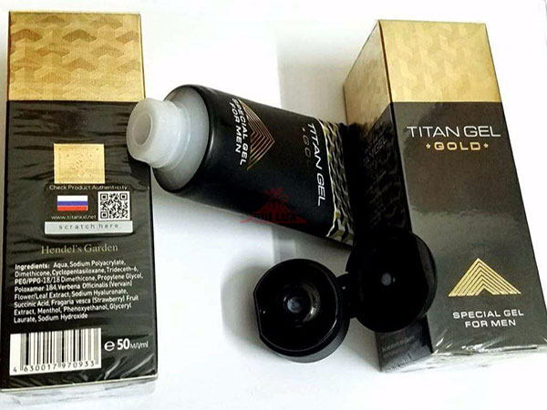 Titan Gel Gold Nga cao cấp tăng kích thước dương vật hiệu quả