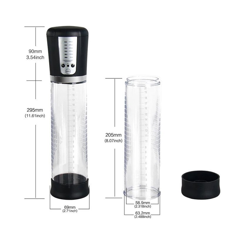 Automatic Rechargeable Penis Pump Increase Size Improve Erection