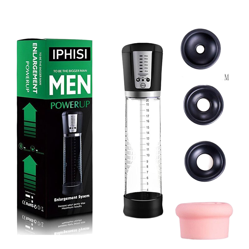 Máy tập dương vật Penis Pump tự động sạc pin tăng kích thước 