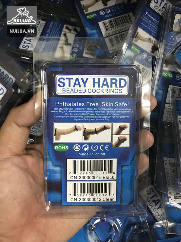 Bộ 3 vòng silicon mềm cải thiện cương cứng tăng khoái cảm