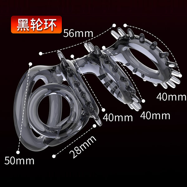 Bộ Vòng Đeo Dương Vật Silicon Chống Xuất Tinh Sớm Yunman Chính Hãng
