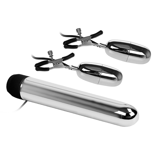 Que rung trứng kẹp đầu ngực siêu kích thích Nippleclamps