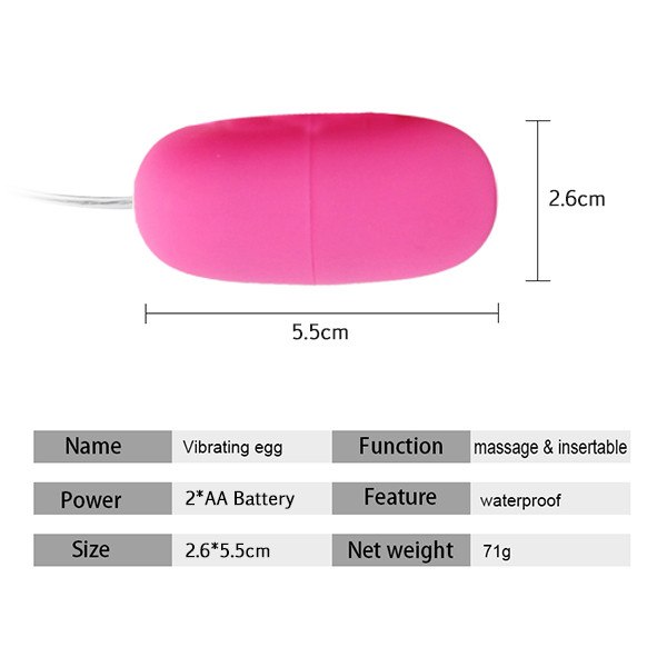 Trứng Rung 1 Đầu 10 Chế Độ Mạnh Kích Thích Tình Dục