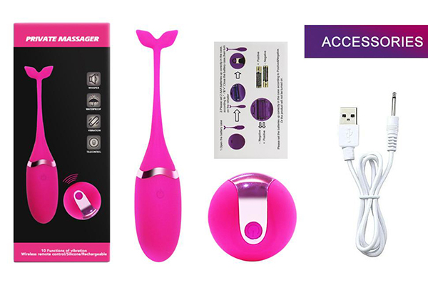 Máy rung cá heo không dây 12 chế độ đa năng siêu mê