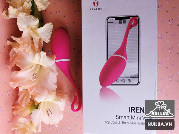 Trứng rung Realov Irena điều khiển Smartphone tặng quà hấp dẫn