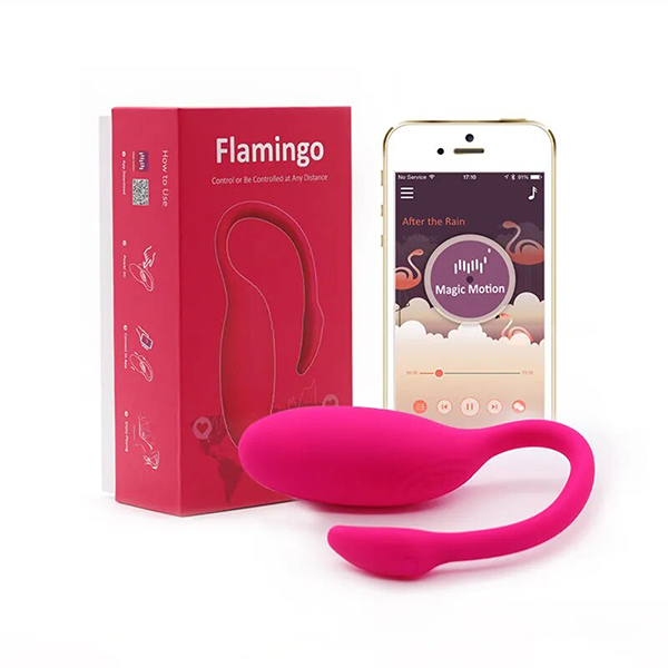 Trứng rung Flamingo cao cấp kết nối điện thoại điều khiển từ xa