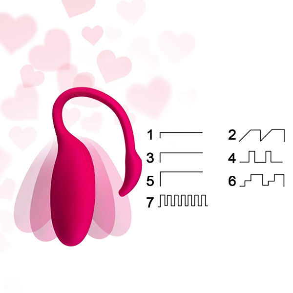 Trứng rung Flamingo cao cấp kết nối điện thoại điều khiển từ xa