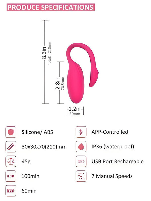 Trứng rung Flamingo cao cấp kết nối điện thoại điều khiển từ xa