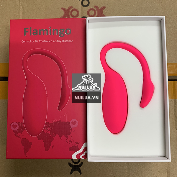 Trứng rung Flamingo cao cấp kết nối điện thoại điều khiển từ xa
