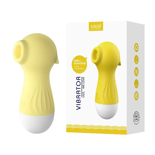 Lilo We Love Small Seahorse Versatile Vibrating Egg for Women
