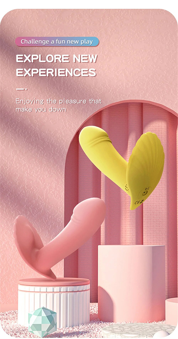 Trứng rung Wearable Conch 10 chế độ điều khiển từ xa, cực phê