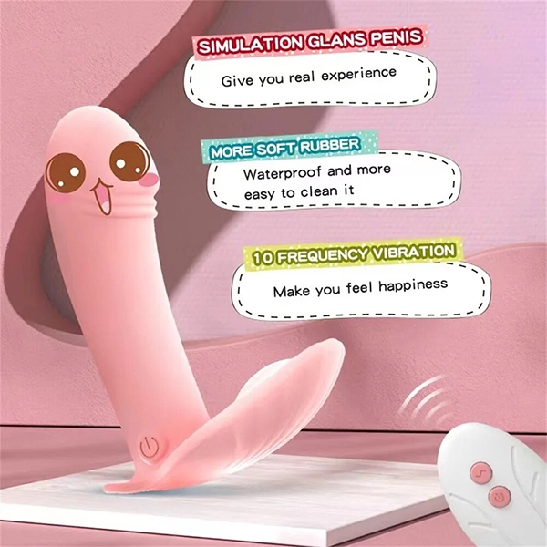 Trứng rung Wearable Conch 10 chế độ điều khiển từ xa, cực phê