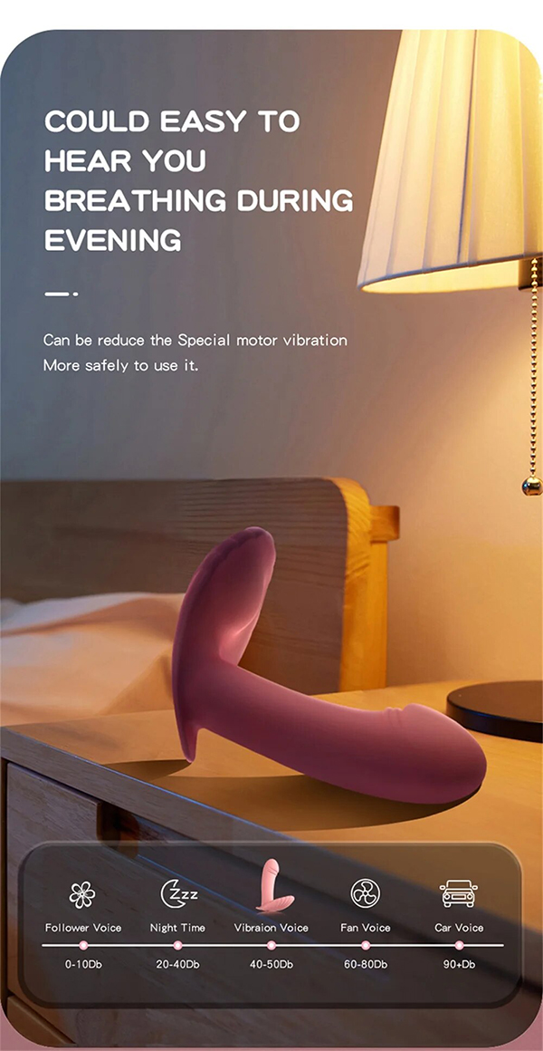 Trứng rung Wearable Conch 10 chế độ điều khiển từ xa, cực phê