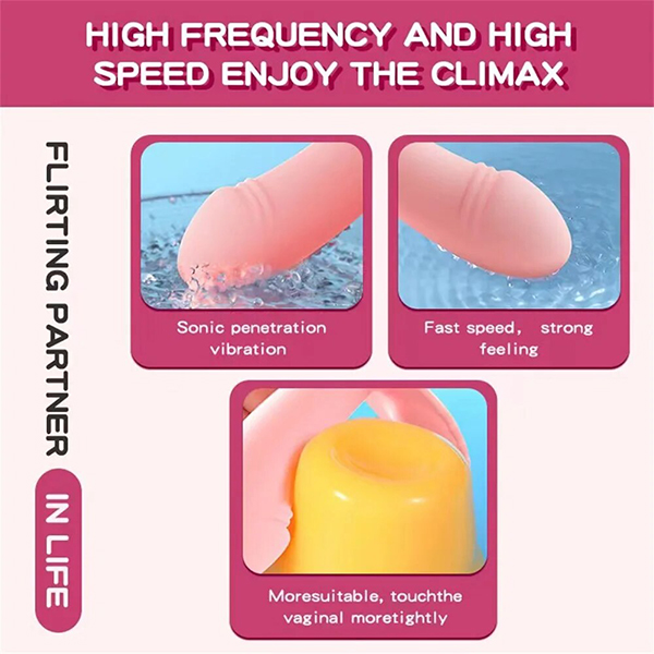 Trứng rung Wearable Conch 10 chế độ điều khiển từ xa, cực phê