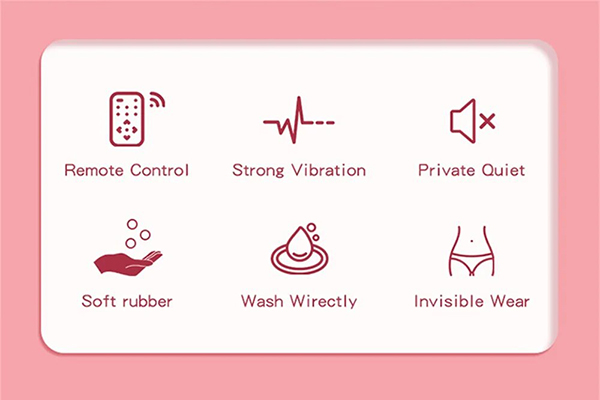 Trứng rung Wearable Conch 10 chế độ điều khiển từ xa, cực phê