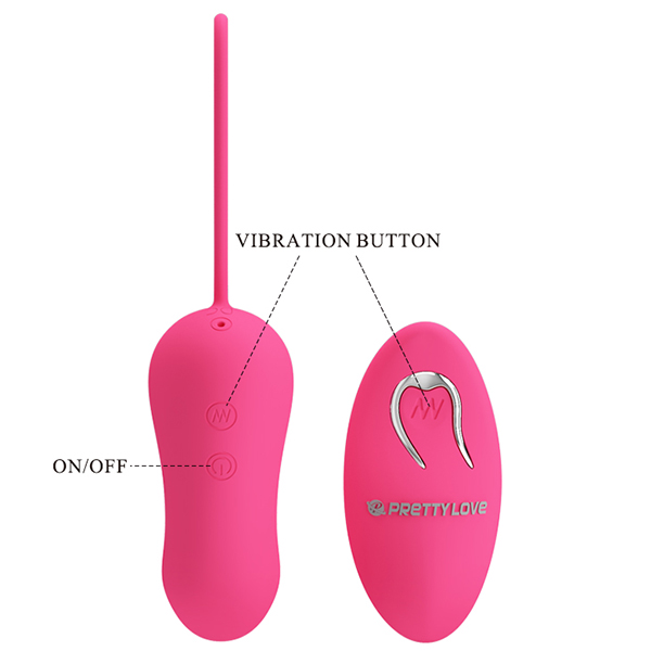 Trứng rung Pretty Love Clyde 12 chế độ điều khiển không dây mua ngay