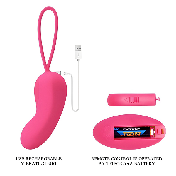 Trứng rung Pretty Love Clyde 12 chế độ điều khiển không dây mua ngay