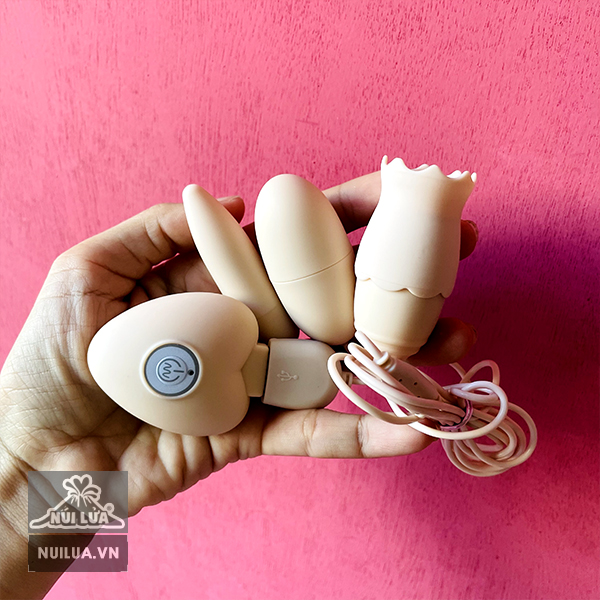 Trứng Rung 3 Đầu Kích Thích Âm Đạo Sung Sướng Cực Đỉnh