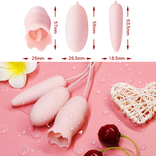 Trứng Rung 3 Đầu Kích Thích Âm Đạo Sung Sướng Cực Đỉnh
