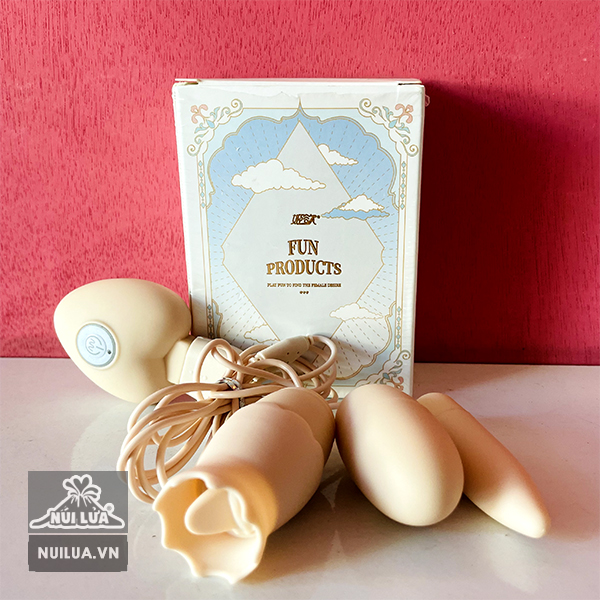 Trứng Rung 3 Đầu Kích Thích Âm Đạo Sung Sướng Cực Đỉnh